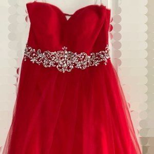 Alyce Paris Gown True Red